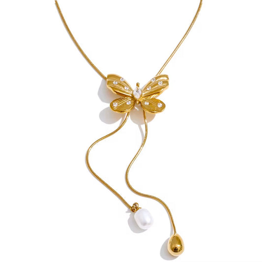 Butterfly Tie Necklace💧