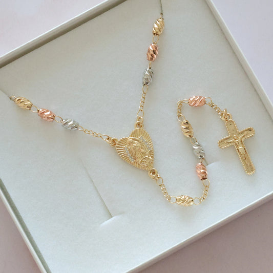 Rosario Necklace 3 tonos