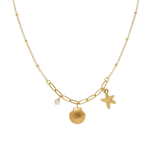 Maeve Necklace Gold💧