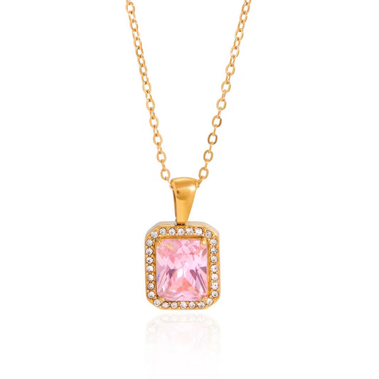 Lorena Pink Necklace💧