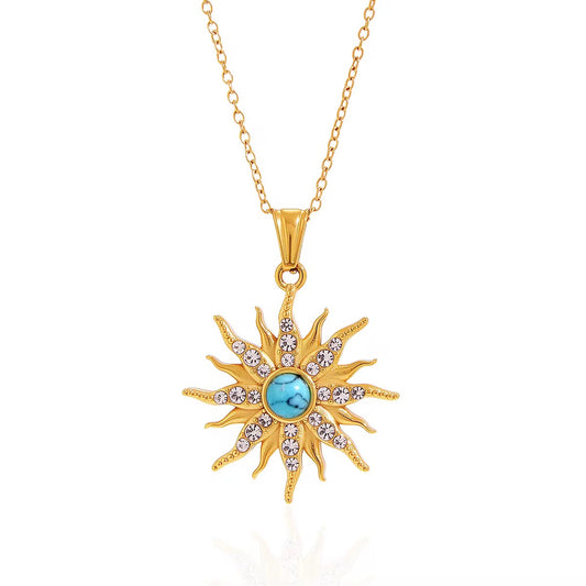 Adina Sun Necklace💧