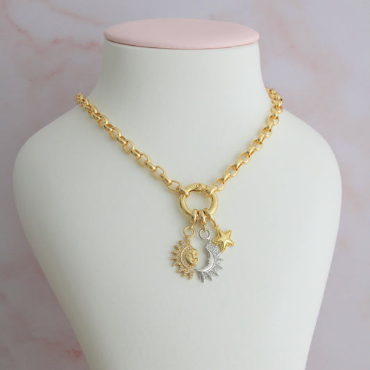The Sun to my Moon Necklace