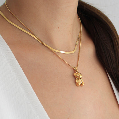 Teddy Bear Double Necklace💧