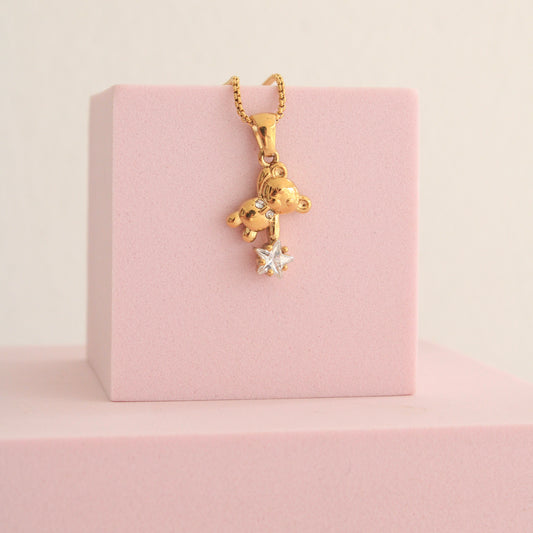 Star Bear Necklace💧