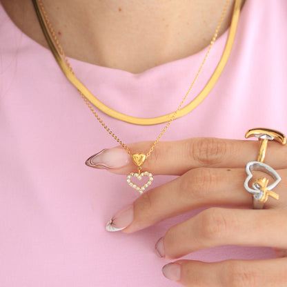 Claire Heart Necklace💧