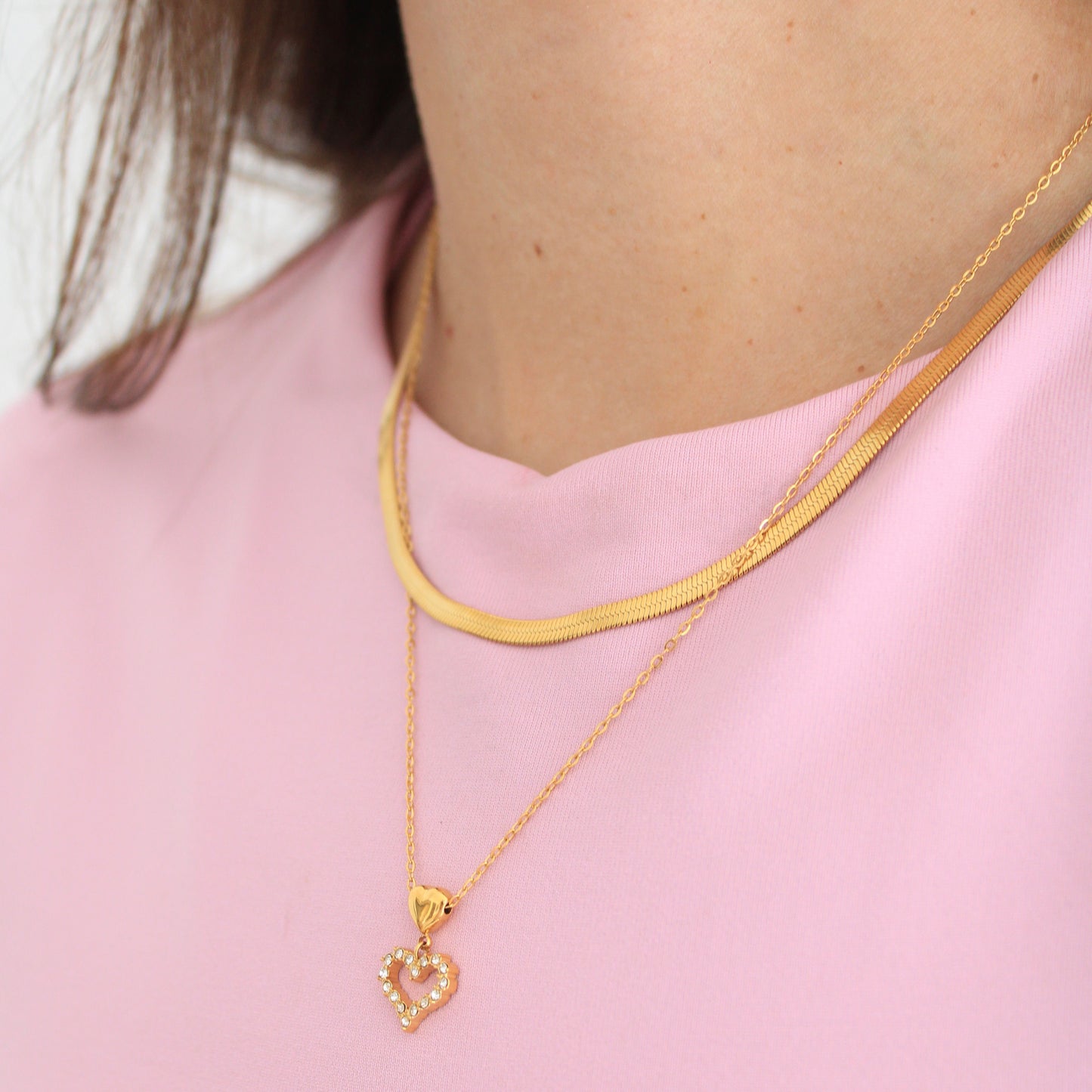 Little Snake Necklace Gold💧