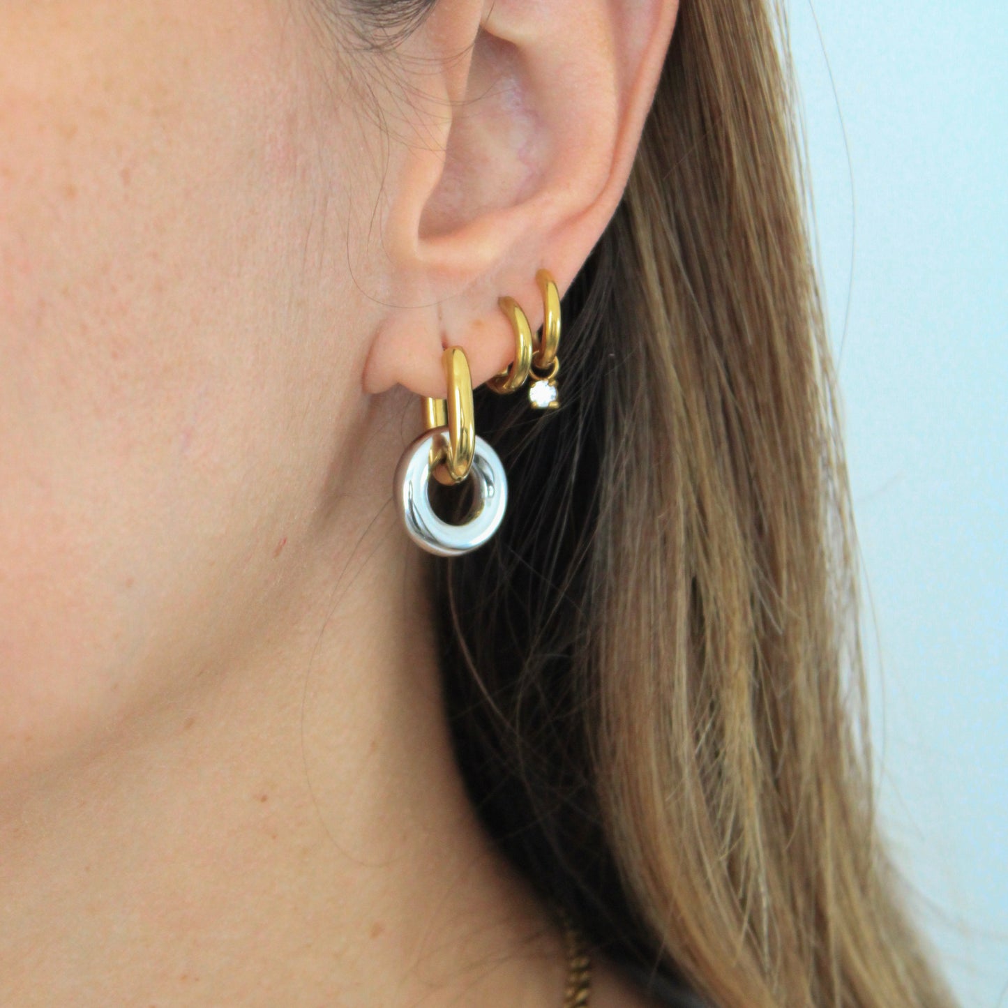 Sydney Bicolor Hoops💧