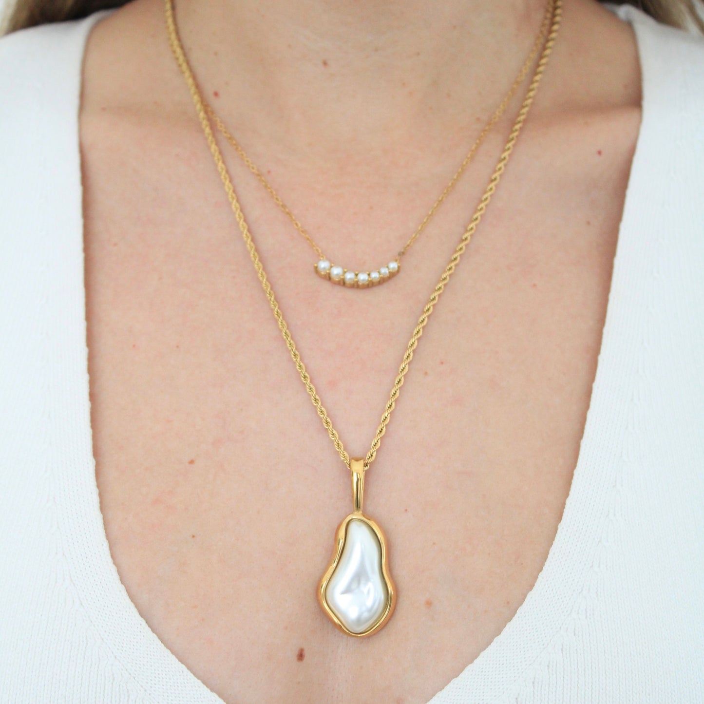 Dolly Pearls Necklace💧