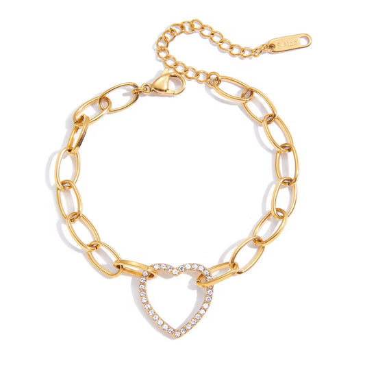 Julia Heart Bracelet💧