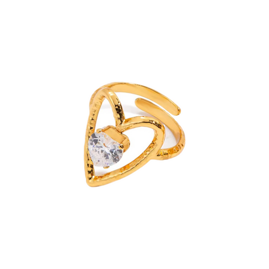 Martini Heart Ring💧