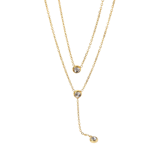 Double Sparkle Necklace💧