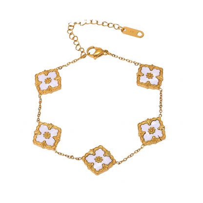 Lyra Bracelet White💧