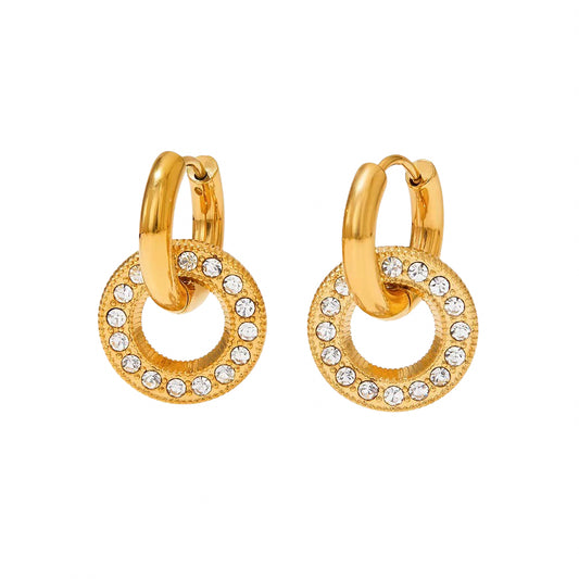 Godiva Hoops Gold💧