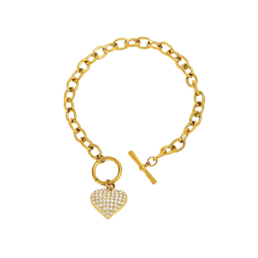 Lia Heart Bracelet💧