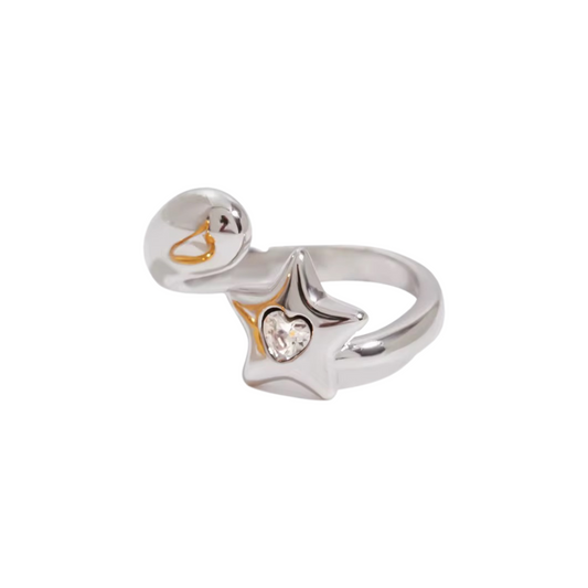 Shooting Star Ring Silver💧