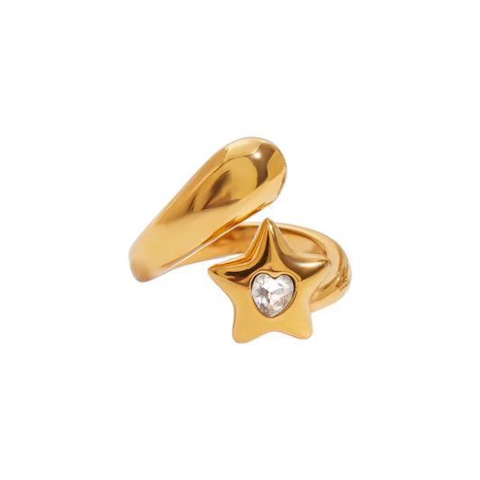Shooting Star Ring Gold💧