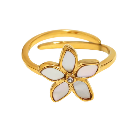 Jacky Flower Ring💧